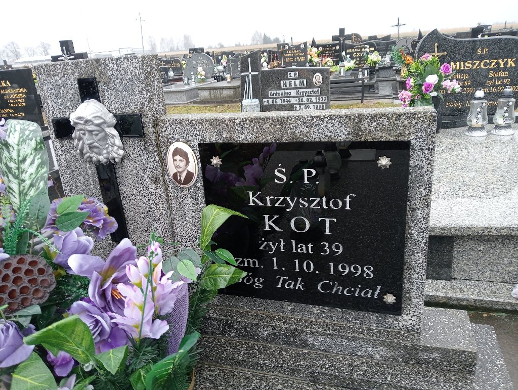 Grób Krzysztof Kot