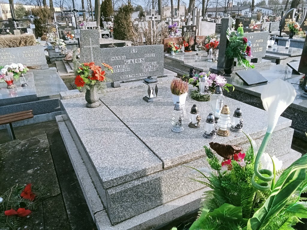 Grób Wanda Gajos