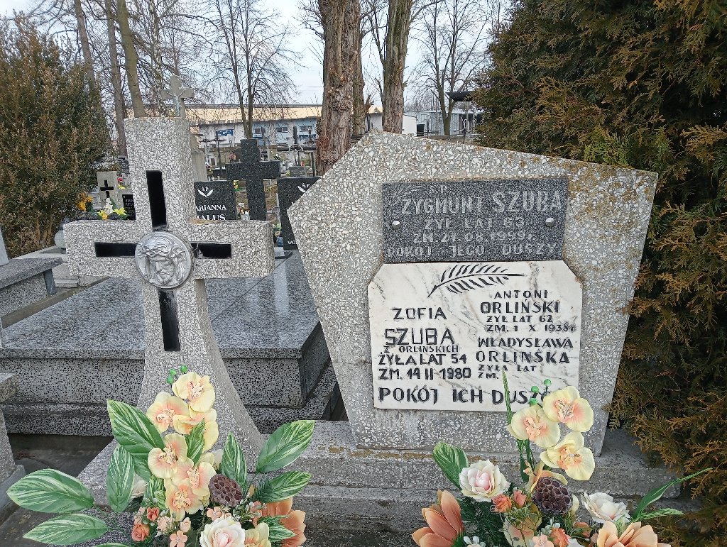Grób Antoni Orliński
