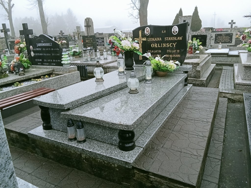 Grób Irena Orlińska
