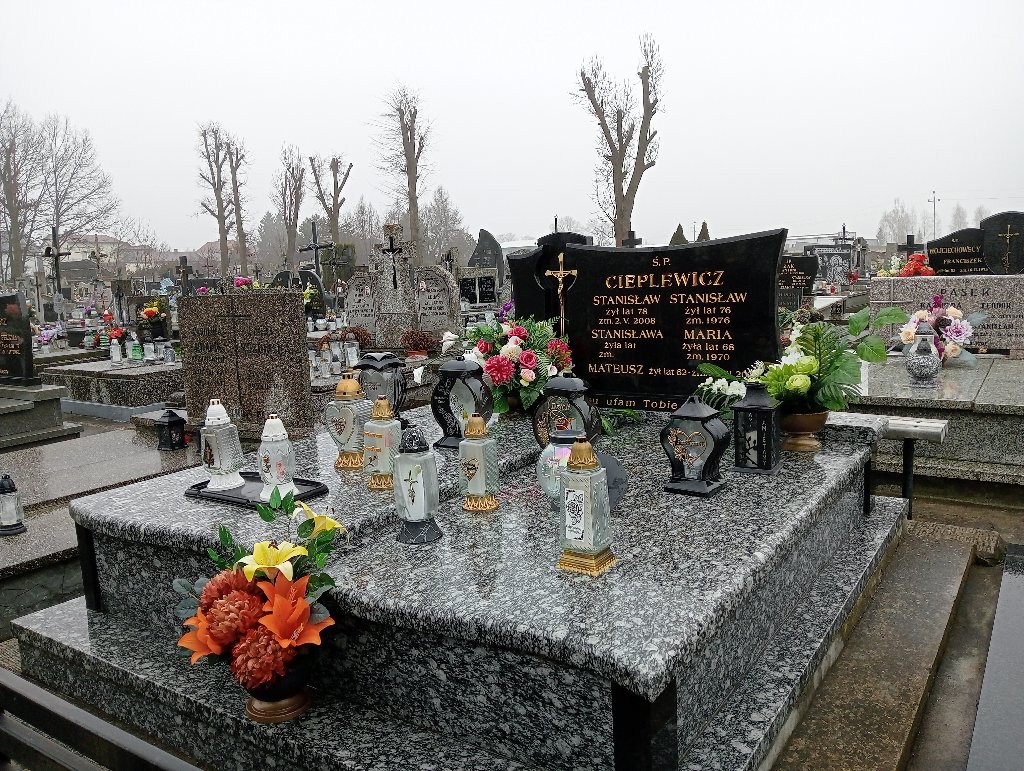 Grób Stanisław Cieplewicz
